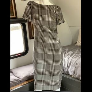Escada plaid dress